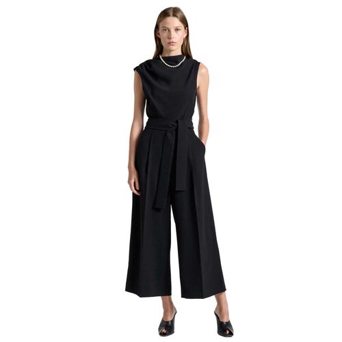 Cue Crepe Cowl Neck Jumpsuit